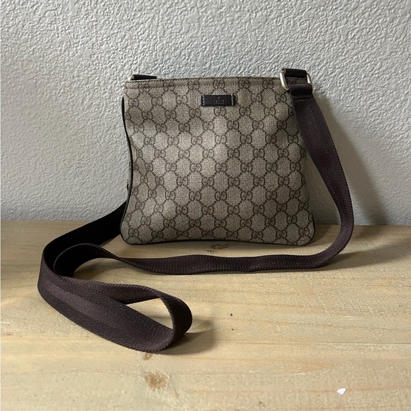 Gucci Ophidia Messenger leather Shoulder Bag - Picture 1 of 7